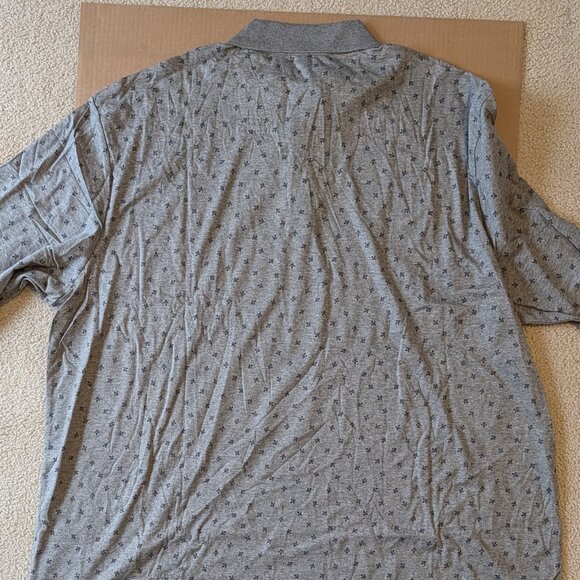 Ralph Lauren Mens Long Sleeve Polo Gray Heather 3XLT - Picture 3 of 9